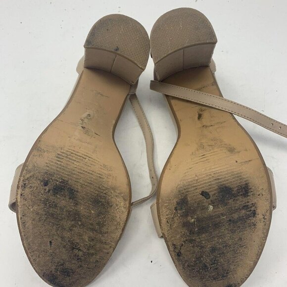 Steve Madden Carrson Patent Blush Block Heels Women's Size 7.5 - Picture 6 of 6